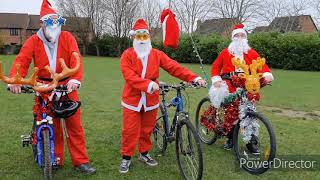 Im Still Santa  Burghfield Santas 2021 Santa Cruise [upl. by Anrat]