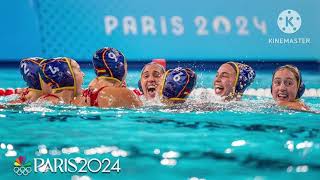 spain water polo women teamparis olympics 2024 [upl. by Piane]