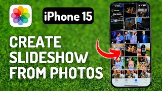 How to Create Slideshow From Photos on iPhone 15 Pro  Full Guide [upl. by Daahsar]