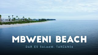 DRONE VIDEO OF BWENI BEACH DAR ES SALAAM  TANZANIA IN 4K [upl. by Oznole375]