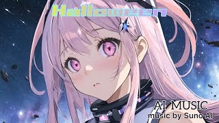 【AI MUSIC】♫Halloween［ANIME EUROBEAT］ [upl. by Guinevere]