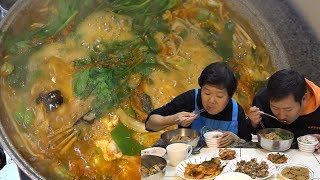 아귀탕Monkfish soup까지 요리잘하시는 어머님의 집밥 먹방  Mukbang eating show [upl. by Roxi]