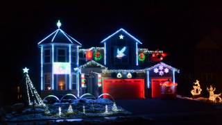 2016 Christmas Light Show  Lights on Pascolo [upl. by Letta]