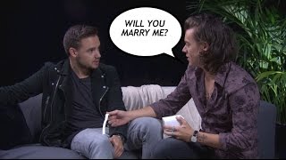 One Directions Harry Styles and Liam Payne play the Sugarscape Fourplay challenge [upl. by Alliscirp]