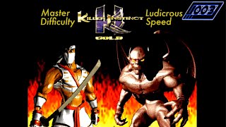 Killer Instinct Gold Jago Arcade Master DifficultyLudicrous Speed [upl. by Hadrian]