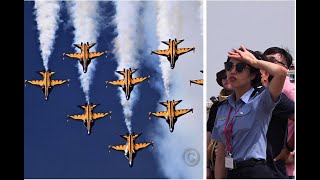 The Spectacular Black Eagles Aerobatic Display Team South Korea T50 Golden Eagle RIAT 2022 [upl. by Nivram754]