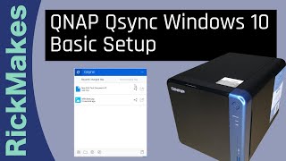 QNAP Qsync Windows 10 Basic Setup [upl. by Godrich514]