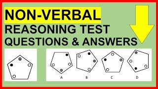 NonVerbal Reasoning Test Questions and Answers PASS [upl. by Fitzpatrick]