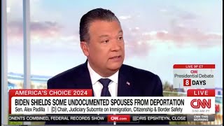 Sen Alex Padilla  CNN This Morning  CNN  61924 [upl. by Tamas42]