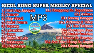 Bicol Song Super Medley Special  Bicol Song Collection [upl. by Yekcin]