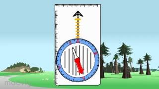Capsule vidéo EPS Course dorientation séance 5 pour apprendre à utiliser une boussole [upl. by Garrek]