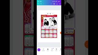 Como salvar e fazer foto Calendário 2025 de Feliz Natal no Canva [upl. by Novla220]