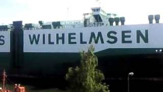 20100624Wallenius Wilhelmsen znowu w Gdańsku [upl. by Naud128]