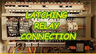 Circuit Assembly Tutorials  How to Build a Latching Relay Circuit with explanation [upl. by Alilad]