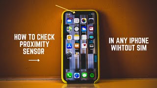 How To Check Proximity Sensor amp Calling Speaker in iPhone 11 or any without Sim 2021  GadgetDaddy [upl. by Cykana]