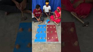 Lucky Color Ludo Roll Challange Red Vs Blue amp Broken the Khulhad game shorts [upl. by Dlonyar]