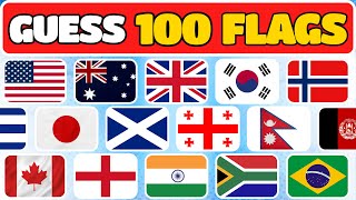 🚩 Can You Guess the Flag in 3 Seconds 🌍 100 Flags Challenge 🔥 [upl. by Rento465]