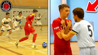 I Played in a PRO FUTSAL MATCH amp We Got REVENGE Football Skills amp Goals [upl. by Kira]