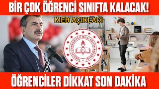 Bir çok öğrenci SINIFTA KALACAK öğrenciler dikkat Devamsızlıktan kalma olacak [upl. by Kariv]