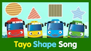 Tayo Song Series 05 Shapes Song [upl. by Shipman]