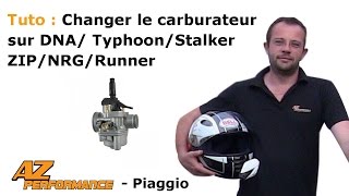 Tuto Changer la carburation carbu  clapets  pipe dadmission de son Typhoon  Stalker  Zip [upl. by Charles28]