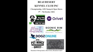 Sunday 6th October 2024 Beaudesert Kennel Club Inc [upl. by Jamal]