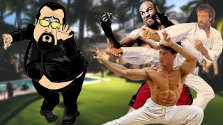 Three Times Steven Seagal RAN From A Fight [upl. by Lunetta]