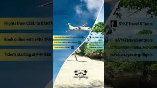 Fly direct between Cebu and Bantayan every Friday and Sunday flightsbantayancebu flightsbantayan [upl. by Clim811]