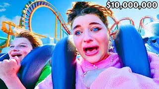 CHEAP VS EXPENSIVE RIDES AT THE THEME PARK wNorris Nuts [upl. by Verras670]