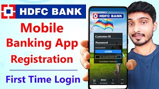 hdfc mobile banking app  hdfc mobile banking registration  how to login hdfc mobile banking [upl. by Nolasba692]