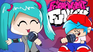 MIKU VS BOYFRIEND ANIMATION  FRIDAY NIGHT FUNKIN [upl. by Stacia]