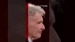 Harrison Ford delivers emotional speech as he accepts Cannes award Shorts HarrisonFord BBCNews [upl. by Melisandra280]