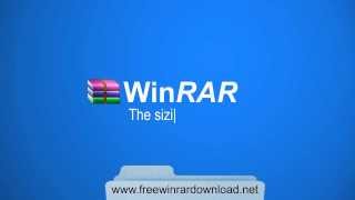 Free WinRAR Download Full Version 2013 Zip amp Unzip Files [upl. by Alrahs]