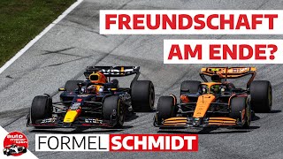 Verstappen vs Norris – Ende der Freundschaft  GP Österreich Formel Schmidt 2024 [upl. by Suoivatram]