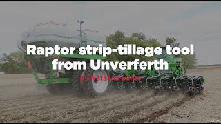 Raptor striptillage tool from Unverferth  Successful Farming [upl. by Sillad234]