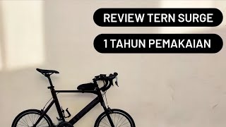 Review Minivelo Tern Surge setelah 1 Tahun Pemakaian [upl. by Nesline]