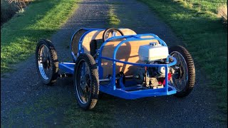 1924 Bugatti Type 35  Cyclekart Project  12 [upl. by Keeley277]