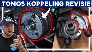 Tomos A35 KOPPELING REVISIE how to  Segmenten Veer  Lagers [upl. by Hcirdeirf636]