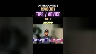 Orthodontic Resident Advice  Your Application shorts DrDarwin [upl. by Ynohtnaleahcim]