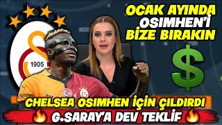 Chelsea Çıldırdı  Galatasaraya Osimhen İçin Dev Teklif  l GALATASARAY [upl. by Eillime377]