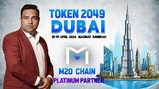 Token 2049 Dubai 1819 April M20 Chain platform partnermcoinisfuture metavarse viral crypto [upl. by Neral795]