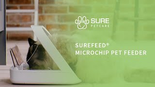 SureFeed® Microchip Pet Feeder from Sure Petcare [upl. by Airdnaxela401]