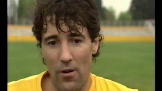 Alistair McGowan makes a name for himself Dean Saunders [upl. by Kcered137]