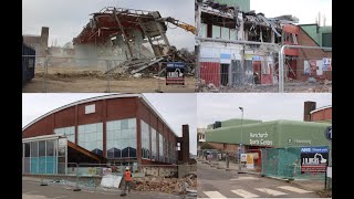 hornchurch sports centre demolition part 2 [upl. by Eelidnarb]