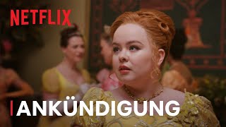 Bridgerton Staffel 3  Ankündigung  Netflix [upl. by Rogerg390]