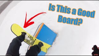 Snowboarding the Powder Park Snowboard  Season 4 Day 167 [upl. by Casmey82]