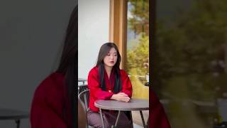 Bhutanese Actress With Dzongkha Song  Bhutanese Song  Bhutan girl bhutan trending tiktokvideo [upl. by Kcirrej]