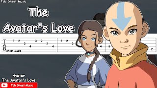 Avatar The Last Airbender  The Avatars Love Guitar Tutorial [upl. by Drescher]