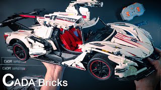 Cada Bricks V12 Hypercar  Speed Build  Designed by Suhwan Ji  C61053W [upl. by Hayes]