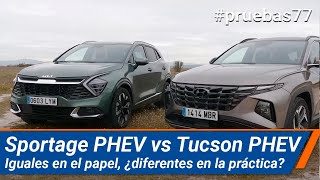 Sportage y Tucson iguales en el papel ¿diferentes en la práctica [upl. by Brause]